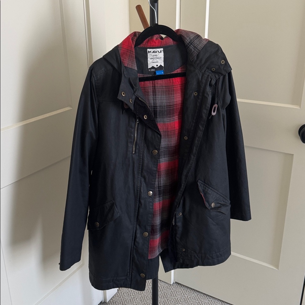 KAVU Sundowner Shell Jacket - Black - Size M - Picture 4 of 7